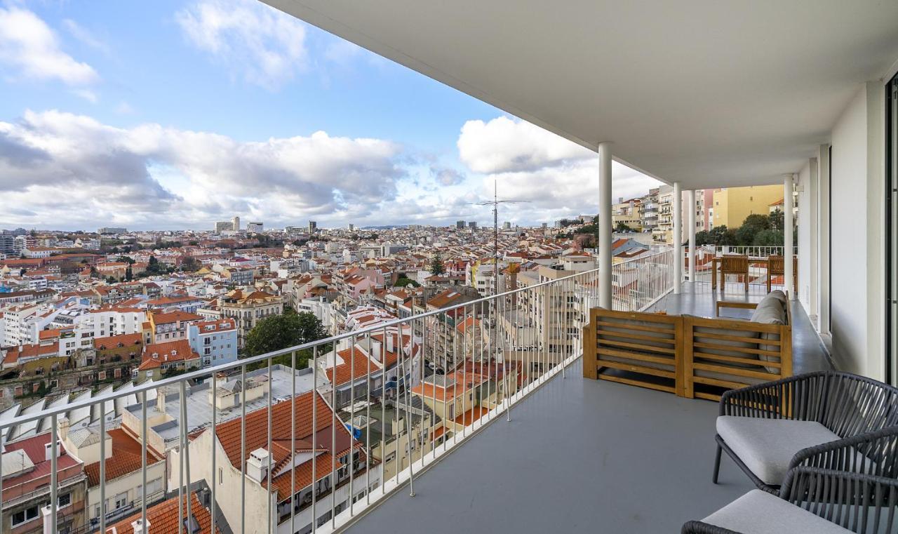 Appartement Whome Skyline Penthouse Luxury Living View, Ac & Elevator Lisboa